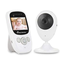 مراقب الطفل SP880 IR Night Vision درجة حرارة مراقبة Lullabies Intercom Vox Mode Video Baby Camera Walkie Babysiter