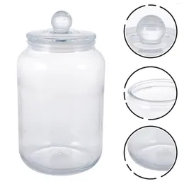 Storage Bottles Durable Airtight Canister Kitchen Container Glass Cereals Jar