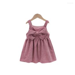 Girl Dresses Sleeveless Baby Girls Autumn Winter Dress For Children Cute Princess Clothing Kids Fashion Casual 2023 Clothes