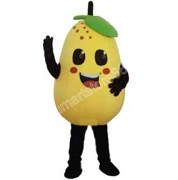 Adult size Super Cute Pears Mascot Costume Fancy dress carnival theme fancy dress