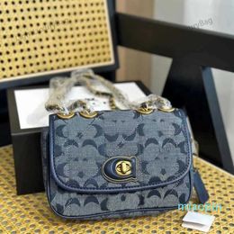 2023-Luxury Bags Designer Handbag Brands Women Shoulder Denim Bag Clutch Purse Fashion Letters Print Designers Bag Messenger Lady Wallet