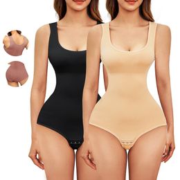 Womens Shapers Slimming Bodysuit Women OnePiece Shapewear Corset Reducing Body Shaper Modelling Underwear Tummy Control Panties Briefs 35110kg 230509