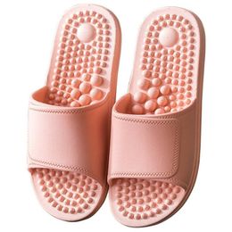 Slippers Bathroom Summer Indoor Massage Shower Couple Home Non Slip Shoes Men Women Candy Color Outdoor Beach Sandals 230510