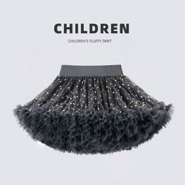 Skirts Lush Small Baby Girls Tutu Skirt for Kids Children Puffy Tulle Skirts for Girl born Party Princess Girl Clothes 1-15 Years 230510