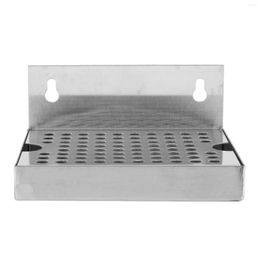 Storage Bottles Wall Mount Beer Drip Tray No Drain 304 Stainless Steel Homebrew Kegging Draught