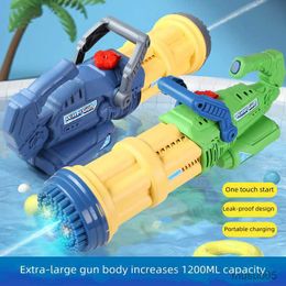 Sand Play Water Fun Ln Summer The New Electric Water Gun Automatically Bursts Water-Absorbing Toys For Children And Boys.