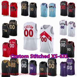 Custom Stitched XS-6XL Basketball Jersey 4 ScottieBarnes 43 PascalSiakam 23 FredVanVleet 3 OGAnunoby 33 GaryTrent Jr. 19 JakobPoeltl 5 PreciousAchiuwa Jerseys