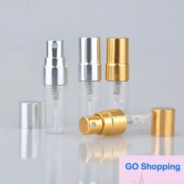 Wholesale Perfume Bottle Mini Empty Spray Bottle Refilable Atomizer Glass Bottle Free Shipping 2ml Classic