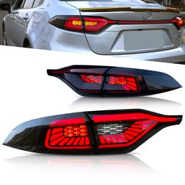 Auto Tuning Taillight for Toyota Corolla 2018-2020 Taillights LED Running Lights Brake Lights Rear Parking US Version