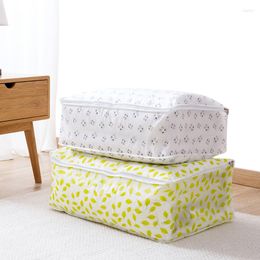 Storage Bags XZJJA Large Dust-proof Quilt Bag Wardrobe Organise Clothes Toy Sundries Zip Under Bed Organiser