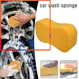 New 2pcs Cleaning Tool 23cm Length Car Washing Sponge Multipurpose Vacuum Compressed Auto Paint Care Washer Mop Interior Accessories