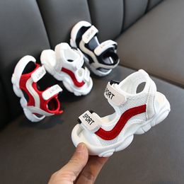 Sandals Kids Shoes 1 Pair Casual Children Baby Boy Closed Toe Summer Beach Flat Breathable SlipOn 230509