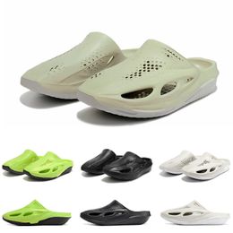 Designer MMW x 005 Men Women Slippers Sandals Slides Summer Slip-On Flip Flops Black White Light Bone Green Mens Slipper Slide Sandal Cool Shoes 36-45