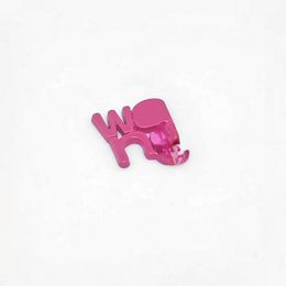 Simple Letters Metal Electroplating Paint All-Match Patch Clothing Hair Accessories Phone Case Barrettes 23 * 20mm