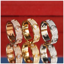 Diamond Ring Wedding Ring Love Rings For Women Luxury Rings Gold Jewellery Man Jewellery Bague De Fiancaille Femme Bijoux Inoxydable Schmuck Anello Uomo Anelli Da Uomo
