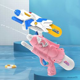 Sand Play Water Fun Children's Pull-type Water Gun Toys Summer Water Gun Toys High-pressure Beach Rafting Water Toys Children's Water Fighting