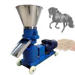 125 Automatic Food Processor Pellet Machine Feed Pellet Mill Food Crusher Farm Animal Feed Granulator 100kg/h-200kg/h