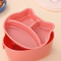 Dinnerware Sets Storage Box Practical Kids Microwaved To Heat Student Portable Lunch Easy Clean