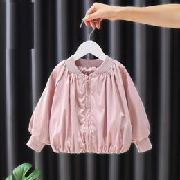 Jackets Spring Toddler Girls' Baby Clothes Kids Outfits Casual Sports Baseball Cardigan Jacket Coats For Clothing Birthday