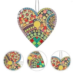 Decorative Flowers Heart Door Wreath Hanger Outdoor Wedding Decorations Ornaments Wall Hanging Sign Retro Decor