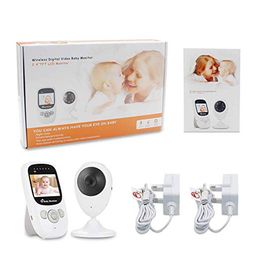 Baby Monitor sp880 IR Night Vision Temperature Monitor Lullabies Intercom VOX Mode Video Baby Camera Walkie Talkie Babysitter