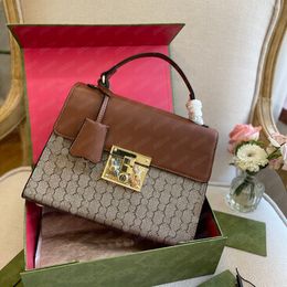 Women Padlock Tote Bag Designer Shoulder Bags Crossbody Luxury Fashion Handbag Brand Letter G Purse Phone Wallet Metallic Lock 2305103BF