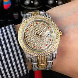 Watch Automatic Mechanical Movement Men 41mm Sapphire Wristwatch Classic Business Wristband Montre de luxe