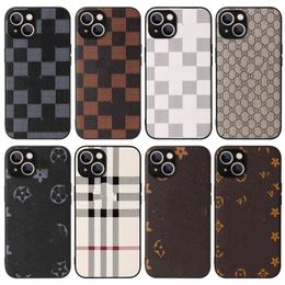 Luxury designer Apple 14 leather cover iphone14max new anti-fall all-pack soft mobile phone cover Apple 13Promax mobile phone case 12 fashion brand Case iPhone11