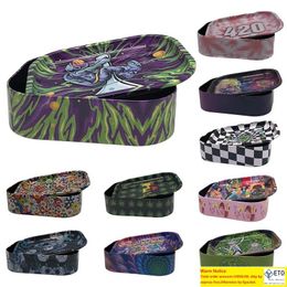 Stock in US 60pcscase Stash Box Smoking Accessories Rolling Tray Size 10 Designs Opp Bag Packaging CAN NOT SHIP TO Alaska Hawaii