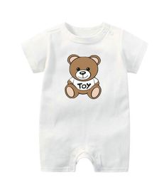 Baby Rompers Newborn Clothes Short sleeve Cotton Designer Romper Infant Clothing Baby Boys Girls Jumpsuits