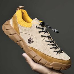 Hiking Footwear Add to Wish List Man Mountain Climbing Shoes Climbing Sports Rubber Sole Outdoor Jogging Trekking Sports Sneakers Hunting Tactical Shoes P230510