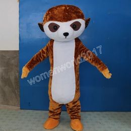 Customised Wear Otter Mascot Costume Cartoon Fursuit Outfits Party Dress Up Activity Walking Clothing Halloween