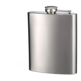 op Shelf Flasks Stainless Steel Flask & Funnel Set, 7 oz