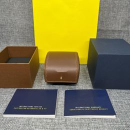 Watch Boxes Factory Wholesale Top Quality Yellowe Leather BT Box Portable Can Customization Watches Gift Cases