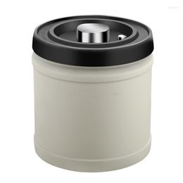 Storage Bottles Food Vacuum Canister 304 Stainless Steel Container For Coffee Bean Nuts Biscuits Cereal Multigrain Kitchen Tank