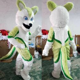 Adult size Cute Husky Dog Mascot Costumes Animated theme Cartoon mascot Character Halloween Carnival party Costume