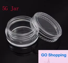 Top Cosmetic Sample Empty Jar Container Pots for Makeup Lip Balm 50pcs*5g 5mL