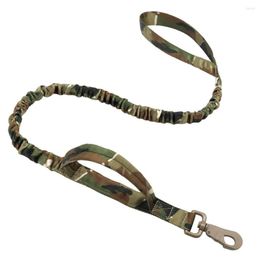 Dog Collars Tactical Rope Outdoor Pet Towing Large Retractable Anti Impact And Explosion Elastic K9