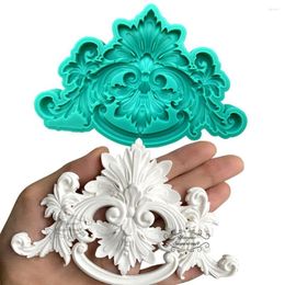 Baking Moulds Silicon Embossed Cake Moulds Decorative Soap Melting Tools Resin / Candle Dessert