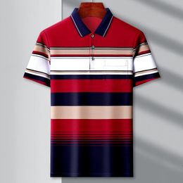 Men's Polos 95% Cotton Polo Shirt Men Short Sleeve Casual Summer Tops Fashion Brand Korean Style Polo Shirt for Men Clothing 230510