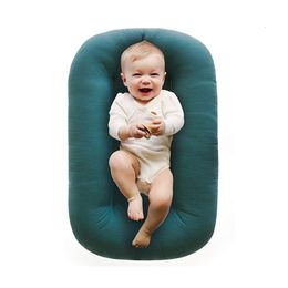 Bassinets Cradles 75x45x9cm Babynest Lounger born Sleeping Portable Snuggle Infant Nest Bed Crib Boys Girls 230510