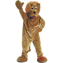 New Adult Lion Mascot Costume Carnival performance apparel Anime Halloween AdCharacter Outfits