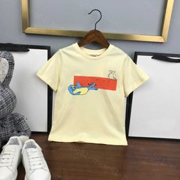 23ss toddler tee kid designer t shirt child tshirt boys girls Round neck Pure cotton seal woodpecker letter logo printing t-shirt High quality kids clothes
