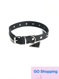 Designer Dog/Cat Jarre Aero Tide Brand Rivet Collar Tide Brand Inverted Triangle Collars Luxury