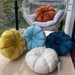 Pillow 55cm Round Pouffe Tatami Floor S Soft Seat Pad Throw Home Sofa 45x45cm