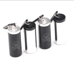 Smoking Pipes New 60mm metal Aluminium storage tank with Personalised and hidden features