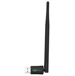 Desktop / notebook wireless USB network card WiFi receiver 150m drive free wireless network card with antenna