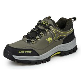 Hiking Footwear Homem dwaterproof gua jogging trekking treinamento caa turismo montanha up trail campismo trabalho P230511