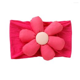 Hair Accessories Baby Headbands Soft Elastic Flower Head Wraps Po Props For Infant