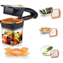 Fruit Vegetable Tools Multi-function Vegetable Cutting Tools Cutter Multifunctional Slicer Fruit Potato Kitchen Gadgets Steel Accessories Slicer 230511